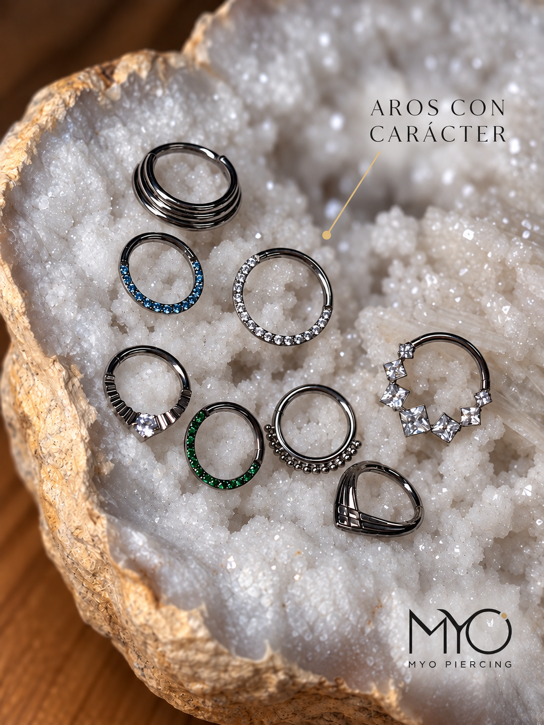 Aros con carácter · MYO Piercing, Torrevieja