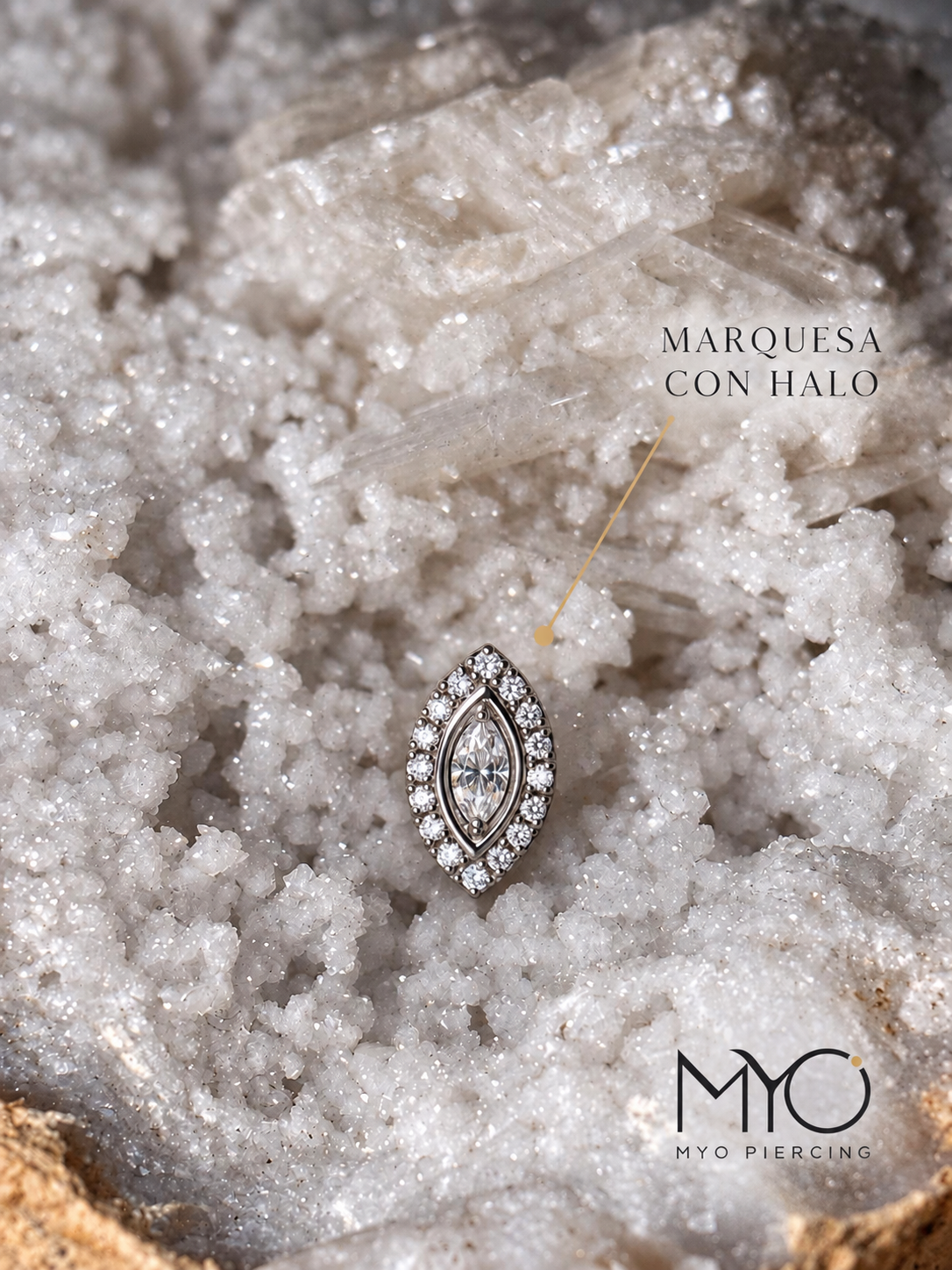Marquesa con halo · MYO Piercing, Torrevieja