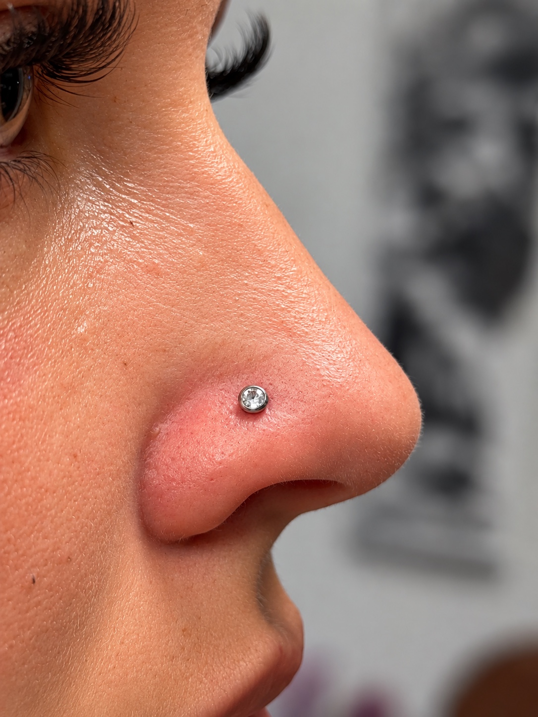Nostril piercing